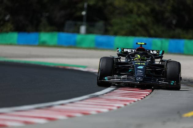 44 Lewis Hamilton (GBR, Mercedes-AMG Petronas F1 Team), F1 Grand Prix of Hungary at Hungaroring on July 22, 2023 in Budapest, Hungary. (Photo by HOCH ZWEI Italy Photo Press) (Verwendung nur in Deutschland - GERMANY ONLY) *** 44 Lewis Hamilton GBR, Mercedes AMG Petronas F1 Team , F1 Grand Prix of Hungary at Hungaroring on July 22, 2023 in Budapest, Hungary Photo by HOCH ZWEI Italy Photo Press Use only in Germany GERMANY ONLY 