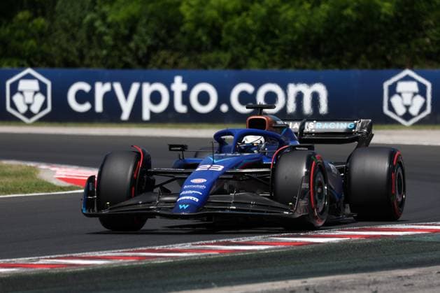 F1 Gran Prix of Hungary Alexander Albon of Williams Racing on track during final practice for the F1 Grand Prix of Hungary at Hungaroring on July 22, 2023 Mogyorod, Hungary. Mogyorod Hungaroring Hungary Copyright: xMarcoxCanonierox
