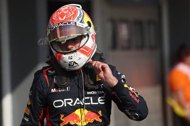 F1 Gran Prix of Hungary Max Verstappen of Red Bull Racing looks dejected at the end of qualifying for the F1 Grand Prix of Hungary at Hungaroring on July 22, 2022 in Mogyorod, Hungary. Mogyorod Hungaroring Hungary Copyright: xMarcoxCanonierox
