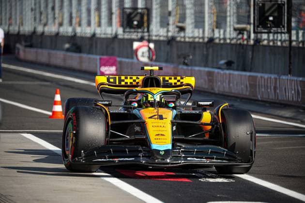 04 Lando Norris, (GRB) McLaren Mercedes during the Hungarian GP, Budapest 20-23 July 2023 at the Hungaroring, Formula 1 World Championship, WM, Weltmeisterschaft 2023.  Copyright: xFedericoxBasile IPAx xipa-agencyx xFedericoxBasile IPAx 0 IPA_IPA39357089