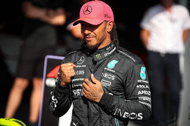 44 Lewis Hamilton, (GRB) AMG Mercedes Ineos during the Hungarian GP, Budapest 20-23 July 2023 at the Hungaroring, Formula 1 World Championship, WM, Weltmeisterschaft 2023.  Copyright: xFedericoxBasile IPAx xipa-agencyx xFedericoxBasile IPAx 0 IPA_IPA39357201
