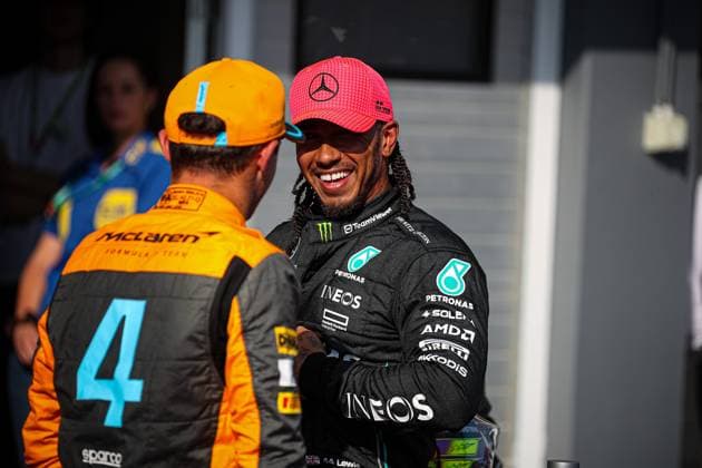 44 Lewis Hamilton, (GRB) AMG Mercedes Ineos during the Hungarian GP, Budapest 20-23 July 2023 at the Hungaroring, Formula 1 World Championship, WM, Weltmeisterschaft 2023.  Copyright: xFedericoxBasile IPAx xipa-agencyx xFedericoxBasile IPAx 0 IPA_IPA39357214