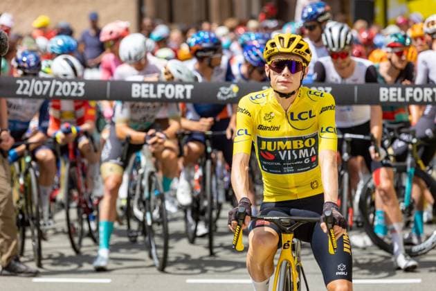 Cycling, Tour de France 2023, Overall winner Jonas Vingegaard
