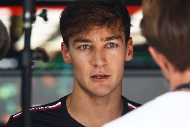 F1 Hungarian Grand Prix 2023 Qualifying George Russell of Mercedes during qualifying ahead of the Formula 1 Hungarian Grand Prix at Hungaroring in Budapest, Hungary on July 22, 2023. Budapest Hungary  Copyright: xJakubxPorzyckix originalFilename:porzycki-f1hungar230722_np3DV.jpg