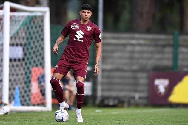 Foto Fabio Ferrari LaPresse 22 Luglio 2023 - Pinzolo,Trento, Italia - calcio -ESCLUSIVA TORINO FC-Amichevole Torino Fc vs Feralpisal& xf2;.Nella foto: Raoul Bellanova(Torino Fc); July 22, 2023 Turin, Italy - sport, calcio -EXCLUSIVE TORINO FC-TFriendly match Torino Fc vs Feralpisal& xf2;.In the pic: Raoul Bellanova(Torino Fc);  Copyright: xFabioxFerrari LaPresse FerrariFax