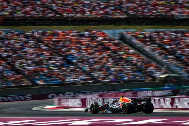 11 Sergio Perez MEX, Oracle Red Bull Racing , F1 Grand Prix of Hungary at Hungaroring on July 22, 2023 in Budapest, Hungary Photo by HOCH ZWEI Budapest Hungary