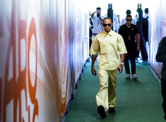 BUDAPEST - Lewis Hamilton (Mercedes) ahead of the Hungarian Grand Prix at the Hungaroring. ANP REMKO DE WAAL F1 Grand Prix of Hungary 2023 xVIxANPxSportx xxANPxIVx 474108142 originalFilename: 474108142.jpg