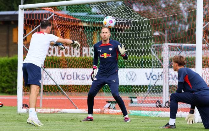 Football, RB Leipzig, training camp in Bruneck, Italy