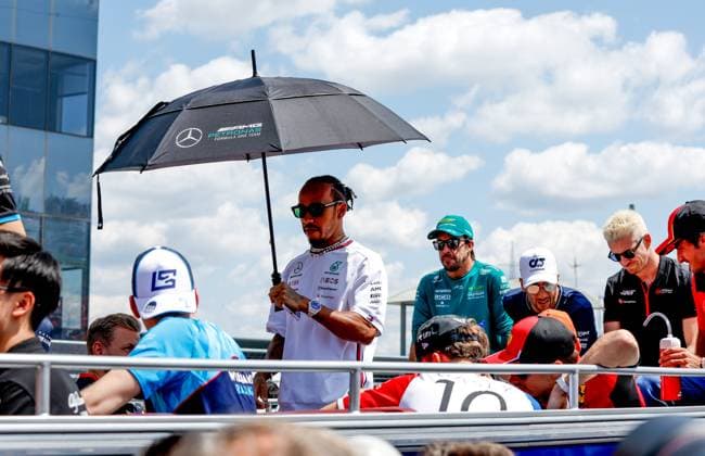 44 Lewis Hamilton GBR, Mercedes AMG Petronas F1 Team , F1 Grand Prix of Hungary at Hungaroring on July 23, 2023 in Budapest, Hungary Photo by HOCH ZWEI Budapest Hungary