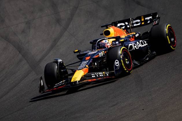 BUDAPEST - Max Verstappen (Red Bull Racing) during the Hungarian Grand Prix at the Hungaroring. ANP REMKO DE WAAL F1 Grand Prix of Hungary 2023 xVIxANPxSportx xxANPxIVx 474120454 originalFilename: 474120454.jpg