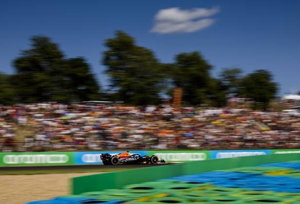 BUDAPEST - Max Verstappen (Red Bull Racing) during the Hungarian Grand Prix at the Hungaroring. ANP REMKO DE WAAL F1 Grand Prix of Hungary 2023 xVIxANPxSportx xxANPxIVx 474124176 originalFilename: 474124176.jpg