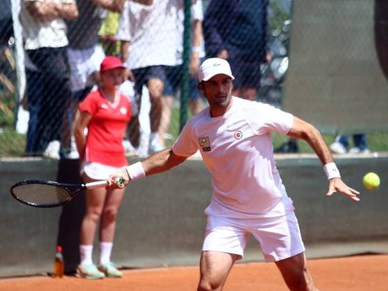 Pablo ANDUJAR ALBA Grosshesselohe , Pullach bei Muenchen, Tennisclub Grosshesselohe, 23 07 23, Tennis, 1 Bundesliga Herren, TC GrooÅ¸hesselohe vs FTC Palmengarten, Copyright: WolfgangxFehrmann