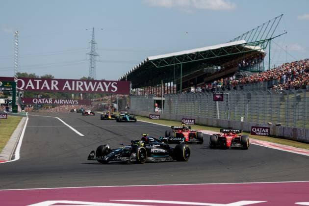 44 Lewis Hamilton GBR, Mercedes AMG Petronas F1 Team , F1 Grand Prix of Hungary at Hungaroring on July 23, 2023 in Budapest, Hungary Photo by HOCH ZWEI Budapest Hungary