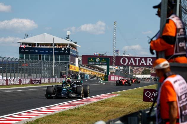 44 Lewis Hamilton GBR, Mercedes AMG Petronas F1 Team , F1 Grand Prix of Hungary at Hungaroring on July 23, 2023 in Budapest, Hungary Photo by HOCH ZWEI Budapest Hungary