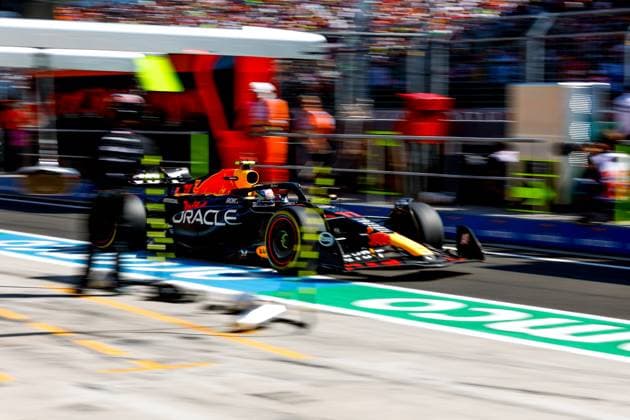 11 Sergio Perez MEX, Oracle Red Bull Racing , F1 Grand Prix of Hungary at Hungaroring on July 23, 2023 in Budapest, Hungary Photo by HOCH ZWEI Budapest Hungary