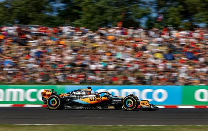 81 Oscar Piastri AUS, McLaren F1 Team , F1 Grand Prix of Hungary at Hungaroring on July 23, 2023 in Budapest, Hungary Photo by HOCH ZWEI Budapest Hungary