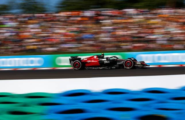 24 Guanyu Zhou CHN, Alfa Romeo F1 Team Stake , F1 Grand Prix of Hungary at Hungaroring on July 23, 2023 in Budapest, Hungary Photo by HOCH ZWEI Budapest Hungary