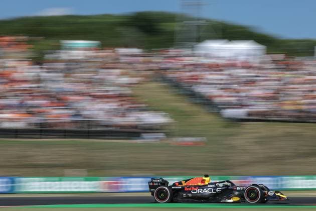 1 Max Verstappen (NLD, Oracle Red Bull Racing), F1 Grand Prix of Hungary at Hungaroring on July 23, 2023 in Budapest, Hungary. (Photo by HOCH ZWEI Italy Photo Press) (Verwendung nur in Deutschland - GERMANY ONLY) *** 1 Max Verstappen NLD, Oracle Red Bull Racing , F1 Grand Prix of Hungary at Hungaroring on July 23, 2023 in Budapest, Hungary Photo by HOCH ZWEI Italy Photo Press Use in Germany GERMANY ONLY 