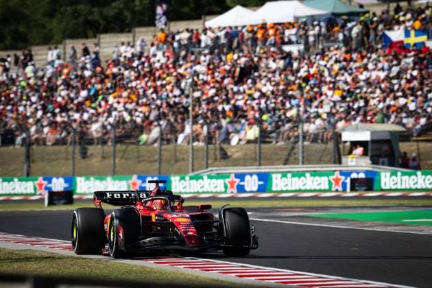 Charles Leclerc, MCO, Scuderia Ferrari 16 HUN, Formula 1, Hungaroring, Hungary, 23 07 23 HUN, Formula 1, Hungaroring, Hungary, 23 07 23 Budapest Copyright: xFoto:xEIBNER ThomasxFuesslerx EP_tfr