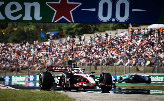 Niko Hülkenberg GER, Haas F1 Team 27 HUN, Formula 1, Hungaroring, Hungary, 23 07 23 HUN, Formula 1, Hungaroring, Hungary, 23 07 23 Budapest Copyright: xFoto:xEIBNER ThomasxFuesslerx EP_tfr