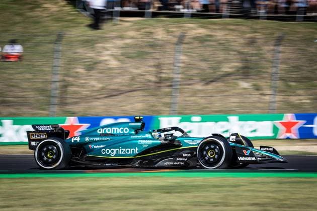 Fernando Alonso ESP, Aston Martin Aramco Cognizant F1 Team 14 HUN, Formula 1, Hungaroring, Hungary, 23 07 23 HUN, Formula 1, Hungaroring, Hungary, 23 07 23 Budapest Copyright: xFoto:xEIBNER ThomasxFuesslerx EP_tfr