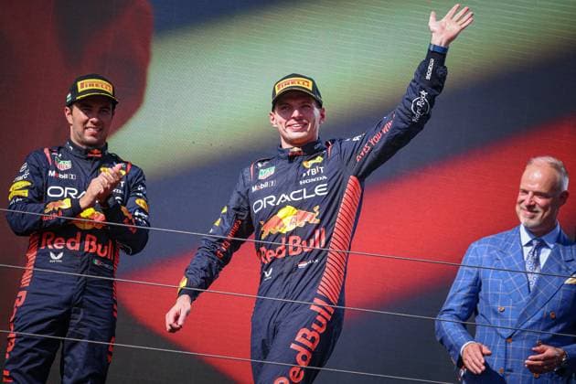 01 Max Verstappen, (NED) Oracle Red Bull Racing, Honda during the Hungarian GP, Budapest 20-23 July 2023 at the Hungaroring, Formula 1 World Championship, WM, Weltmeisterschaft 2023.  Copyright: xFedericoxBasile IPAx xipa-agencyx xFedericoxBasile IPAx 0 IPA_IPA39371300