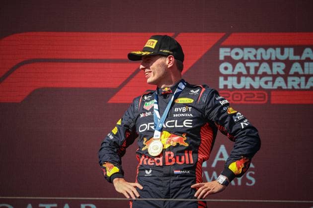 01 Max Verstappen, (NED) Oracle Red Bull Racing, Honda during the Hungarian GP, Budapest 20-23 July 2023 at the Hungaroring, Formula 1 World Championship, WM, Weltmeisterschaft 2023.  Copyright: xFedericoxBasile IPAx xipa-agencyx xFedericoxBasile IPAx 0 IPA_IPA39371409
