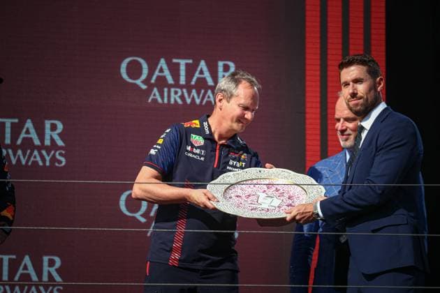 Paul Monaghan chief engineer at the Red Bull Racing Formula One team during the Hungarian GP, Budapest 20-23 July 2023 at the Hungaroring, Formula 1 World Championship, WM, Weltmeisterschaft 2023.  Copyright: xFedericoxBasile IPAx xipa-agencyx xFedericoxBasile IPAx 0 IPA_IPA39371414