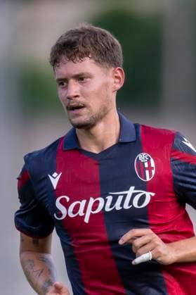 Joaquin Sosa (Bologna) during the Italian pre-season friendly match between Bologna 2-2 Palermo at Quercia Stadium on July 22, 2023 in Rovereto, Italy. Noxthirdxpartyxsales  (224750810)