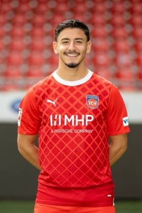 Kevin Sessa FC Heidenheim, 16 , GER, FC Heidenheim 1846, Football, 1 Bundesliga, Portraettermin, Spielzeit 2023 2024, 23 07 2023, DFB DFL regulations prohibit any use of photographs as image sequences and or quasi video , GER, FC Heidenheim 1846, Football, 1 Bundesliga, Portraettermin, Spielzeit 2023 2024, 23 07 2023 Heidenheim Copyright: xEibner-Pressefoto SaschaxWaltherx EP_EER