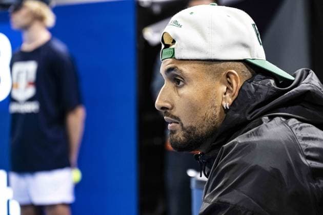 Nick Kyrgios TENNIS : Tournoi UTS de Tennis - Los Angeles - Le 23 07 2023 ThierryBreton Panoramic  