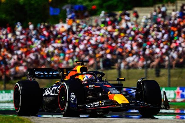 July 23, 2023, Budapest, Hungary: Oracle Red Bull Racing s Dutch driver Max Verstappen competes during the Hungarian F1 Grand Prix race at the Hungaroring, near Budapest. Budapest Hungary - ZUMAs197 20230723_zaa_s197_241 Copyright: xJurexMakovecx