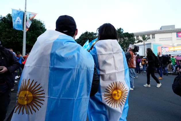 Italy v Argentina: Group G - FIFA Women s World Cup Australia & New Zealand 2023 Argentina supporters outside stadium prior the FIFA Women s World Cup Australia & New Zealand 2023 Group G match between Italy and Argentina at Eden Park on July 24, 2023 in Auckland TÄmaki Makaurau, New Zealand. Auckland Eden Park  Copyright: xJosexBretonx originalFilename:breton-italyvar230724_npHN4.jpg