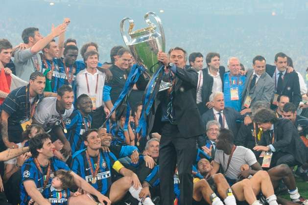 File Photos Inter Milan s winner of the Champion s League Final soccer match, Inter Milan vs Bayern Munich in Madrid, Spain on May 22th, 2010. Inter Milan won 2-0. Photo by Henri Szwarc-Cameleon-ABACAPRESS.COM Madrid Spain  Copyright: xSzwarcxHenri ABACAx 231782_028 SzwarcxHenri ABACAx 231782_028