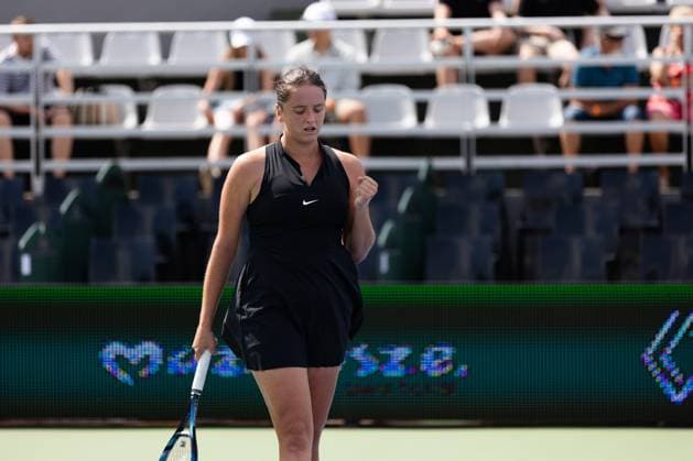 VIKTORIA HRUNCAKOVA (SVK) TENNIS : BNP Parisbas Varsovie Open - WTA250 - 24 07 2023 FrancoisAsal Panoramic  