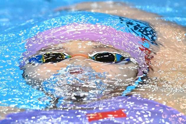 Sport Themen der Woche KW30 Sport Bilder des Tages (230724) -- FUKUOKA, July 24, 2023 -- Yu Yiting of China competes during the women s 200m medley final at the World Aquatics Championships in Fukuoka, Japan, July 24, 2023. ) (SP)JAPAN-FUKUOKA-WORLD AQUATICS CHAMPIONSHIPS-SWIMMING-DAY 2 XuxChang 