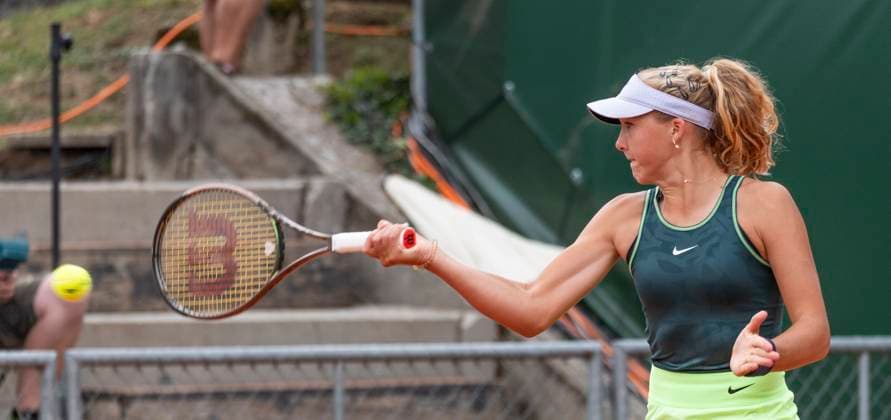 July 24, 2023, Lausanne, Vaud, Switzerland: Lausanne Switzerland, 07 24 2023: Mirra Andreeva of Russia during 16th final of Ladies Open Lausanne 2023. Ladies Open Lausanne 2023 took place tennis club of Lausanne, the Olympic capital Lausanne Switzerland - ZUMAd206 20230724_zip_d206_035 Copyright: xEricxDubostx