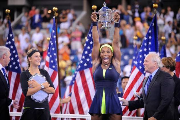 US Open - Serena Williams Wins Women Final - NYC USA s Serena Williams defeats Belarus Victoria Azarenka and wins the 2012 US Open Championships in New York City, NY, USA, on September 9, 2012. Photo by Corinne Dubreuil ABACAPRESS.COM New York City NY United States  Copyright: xDubreuilxCorinne ABACAx 334011_020 DubreuilxCorinne ABACAx 334011_020