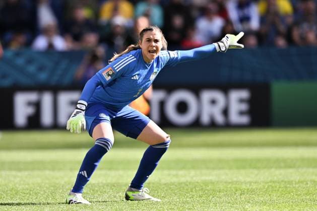 Colombia v South Korea: Group H - FIFA Women s World Cup Australia & New Zealand 2023 Catalina Perez (Gk) of Colombia in action during the FIFA Women s World Cup Australia & New Zealand 2023 Group H match between Colombia and Korea Republic at Sydney Football Stadium on July 25, 2023 in Sydney Gadigal, Australia. Photo by Izhar Khan Sydney Australia  Copyright: xIzharxKhanx originalFilename:khan-colombia230725_npGAl.jpg