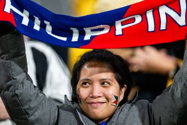 230725 A fan of Philippines after the FIFA Women s World Cup match between New Zealand and Philippines on July 25, 2023 in Wellington. Photo: Mathias Bergeld BILDBYRAN kod MB MB0644 fotboll football soccer fotball fotbolls-vm världsmästerskap vm fifa womens world cup new zealand philippines dam bbeng filippinerna nya zeeland publik *** 230725 A fan of Philippines after the FIFA Women s World Cup match between New Zealand and Philippines on July 25, 2023 in Wellington Photo Mathias Bergeld BILDBYRAN code MB MB0644 football soccer football soccer soccer world cup world cup fifa womens world cup new zealand philippines dam bbeng philippines new zealand audience  Copyright: MATHIASxBERGELD BB230725MB114