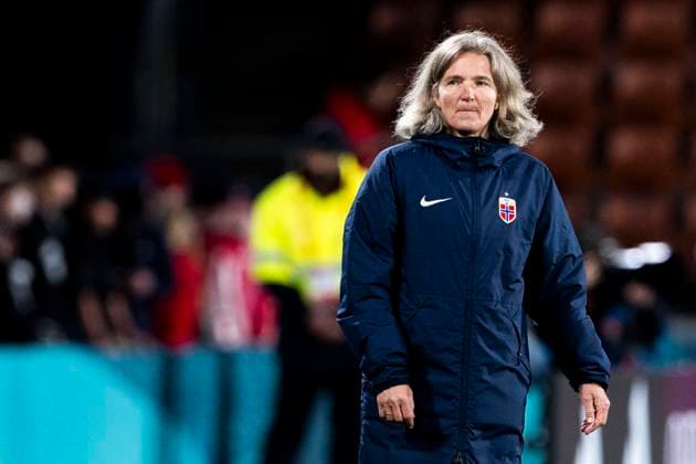 230725 Head coach Hege Riise of Norway during the FIFA Women s World Cup football match between Switzerland and Norway on July 25, 2023 in Hamilton Photo Vegard Grott BILDBYRAN kod VG VG0497 bbeng fotball fotboll fotboll a kvinner dam fotbolls vm fotboll vm kvinnor världsmästerskap verdensmesterskap vm fifa womens world cup day 6 switzerland schweiz sveits norge norway  Copyright: VEGARDxGRoTT BB230725VG098