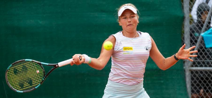 July 25, 2023, Lausanne, Vaud, Switzerland: Lausanne Switzerland, 07 25 2023: Jenny Duerst of Switzerland during 16th final of Ladies Open Lausanne. Ladies Open Lausanne took place tennis club of Lausanne, the Olympic capital Lausanne Switzerland - ZUMAd206 20230725_zip_d206_008 Copyright: xEricxDubostx