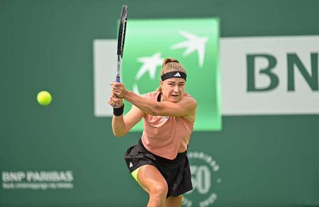 2023.07.25 Warszawa Tenis WTA250 BNP Paribas Warsaw Open N z Karolina Muchova Foto Lukasz Sobala PressFocus 2023.07.25 Warsaw Tennis Karolina Muchova Credit: Lukasz Sobala PressFocus NEWSPIX.PL --- Newspix.pl  20230725PFa_LSA126