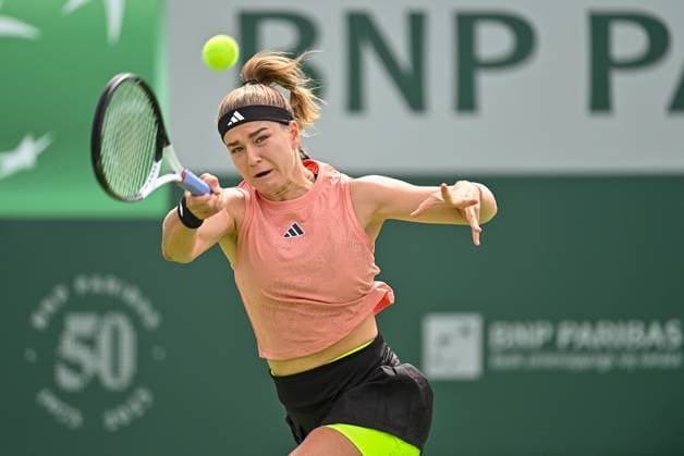 2023.07.25 Warszawa Tenis WTA250 BNP Paribas Warsaw Open N z Karolina Muchova Foto Lukasz Sobala PressFocus 2023.07.25 Warsaw Tennis Karolina Muchova Credit: Lukasz Sobala PressFocus NEWSPIX.PL --- Newspix.pl  20230725PFa_LSA151