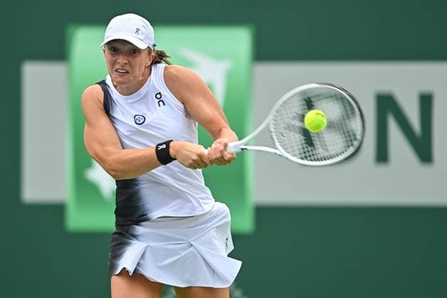 2023.07.25 Warszawa Tenis WTA250 BNP Paribas Warsaw Open N z Iga Swiatek Foto Lukasz Sobala PressFocus 2023.07.25 Warsaw Tennis Iga Swiatek Credit: Lukasz Sobala PressFocus NEWSPIX.PL --- Newspix.pl  20230725PFa_LSA321