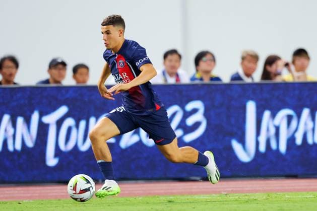 Ismael Gharbi (PSG), JULY 25, 2023 - Football Soccer : Friendly match between Paris Saint-Germain 0-0 Al-Nassr FC at Yanmar Stadium Nagai in Osaka, Japan. Noxthirdxpartyxsales  (224955271)