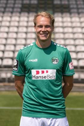 Kimmo Hovi VfB Lübeck, 3 league, portrait date 2023 2024 Lübeck Schleswig Holstein Germany Stadion Lohmühle Copyright: xAgentur54GradFelixxKoenigx