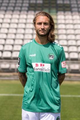 Felix Drinkuth VfB Lübeck, 3 league, portrait date 2023 2024 Lübeck Schleswig Holstein Germany Stadion Lohmühle Copyright: xAgentur54GradFelixxKoenigx