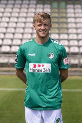 Robin Velasco VfB Lübeck, 3 league, portrait date 2023 2024 Lübeck Schleswig Holstein Germany Stadion Lohmühle Copyright: xAgentur54GradFelixxKoenigx