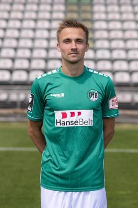Morten Ruediger VfB Lübeck, 3 league, portrait date 2023 2024 Lübeck Schleswig Holstein Germany Stadion Lohmühle Copyright: xAgentur54GradFelixxKoenigx